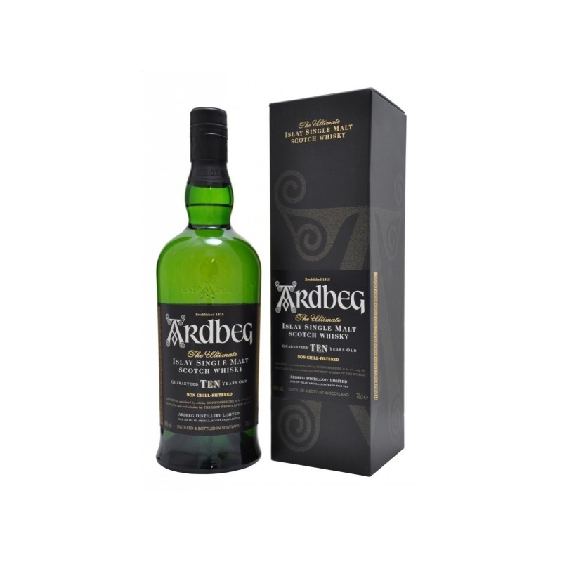 Whisky Ardbeg 10 Años Malta 70 Cl