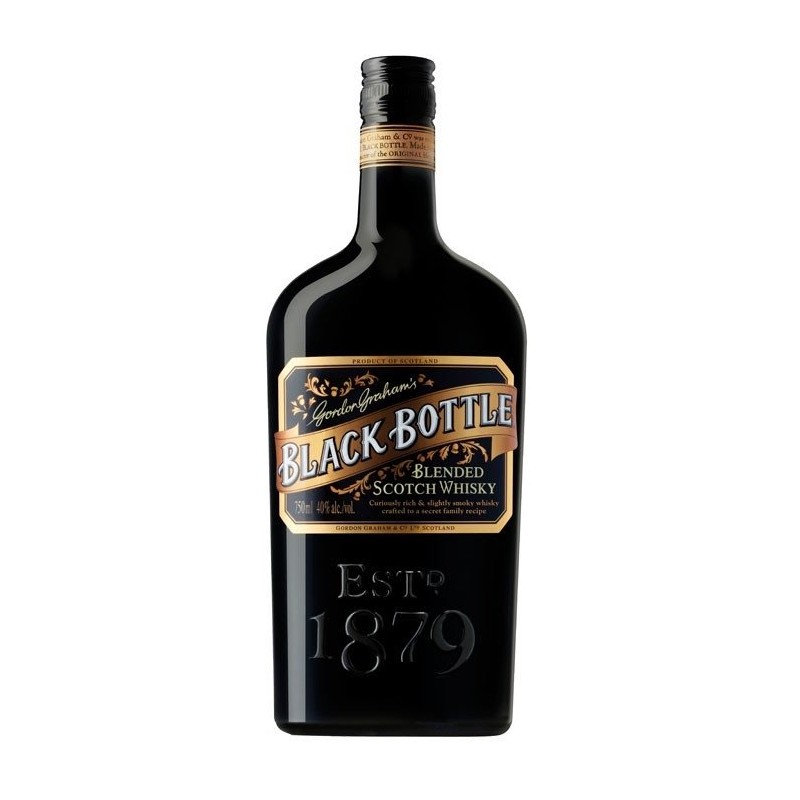 Whisky Black Bottle 1879 Malta 70 Cl