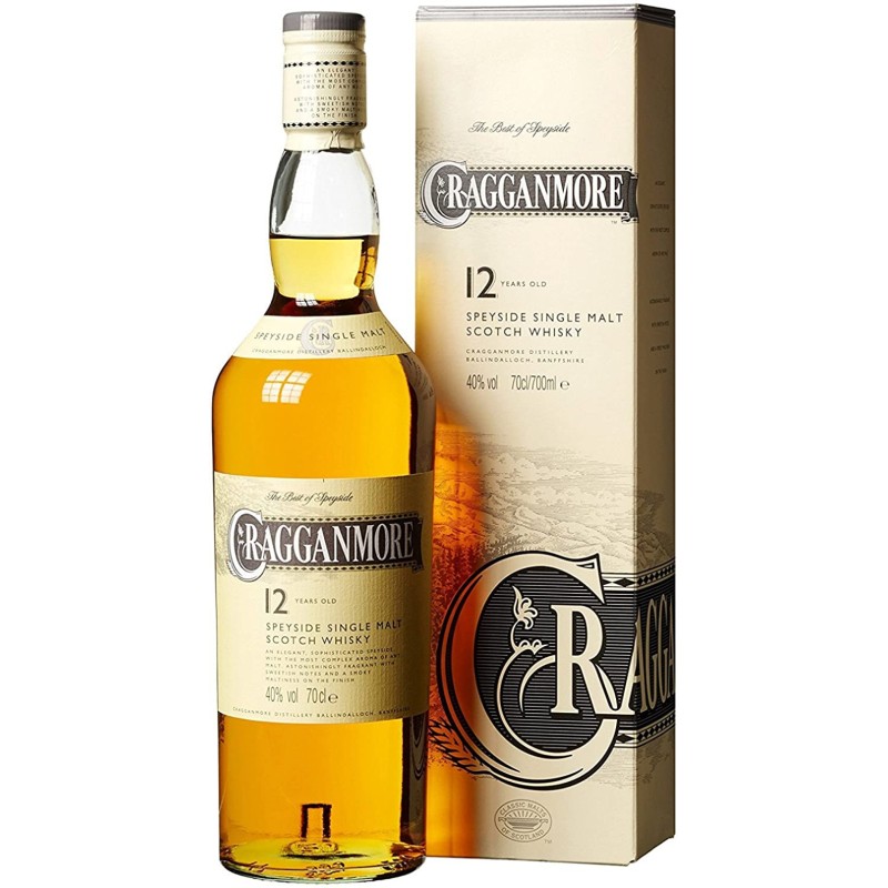 Whisky Cragganmore 12 Años 70 Cl
