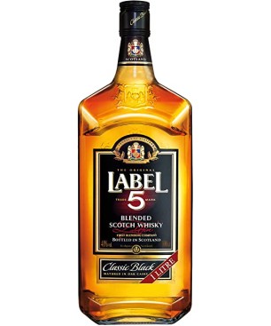 Whisky Label 5 Años Lt