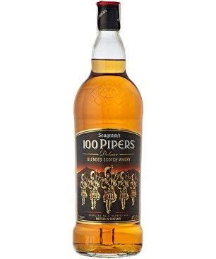Whisky 100 Pipers 70 Cl