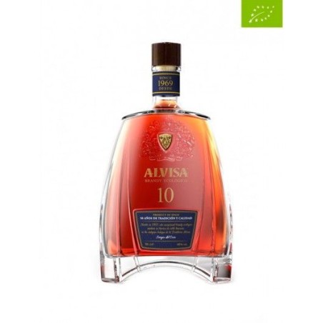Brandy Alvisa 10 Años Ecol.50 Cl