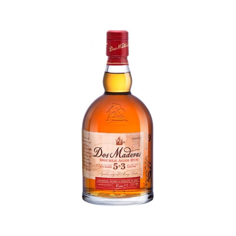 Ron Dos Maderas Añejo 5+3 50 Cl
