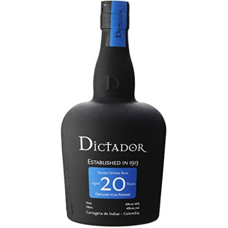 Ron Dictador 20 Años 70 Cl