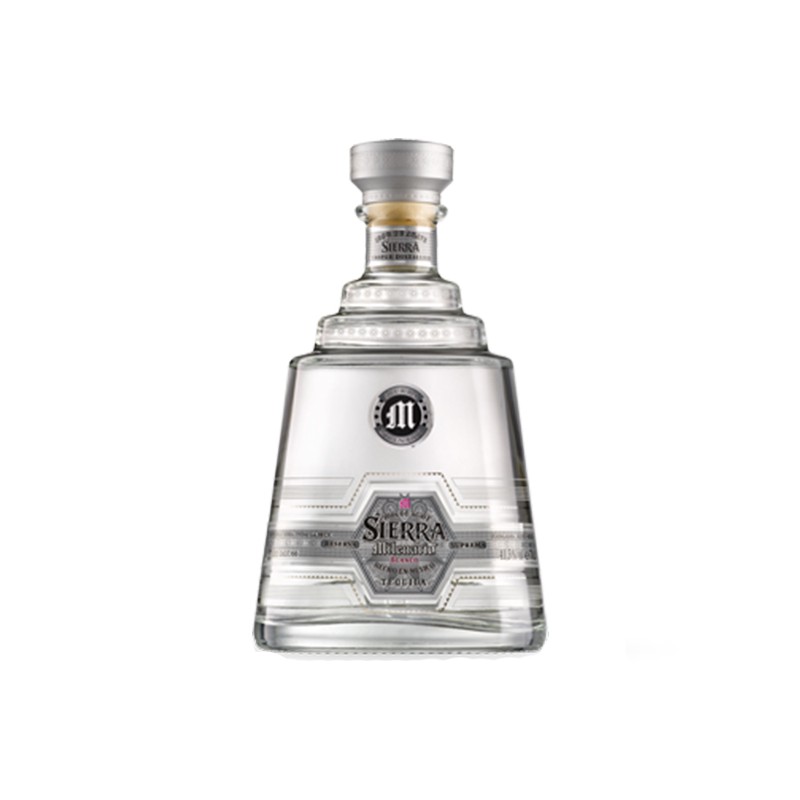 Tequila Sierra Milenario Blco 70 Cl