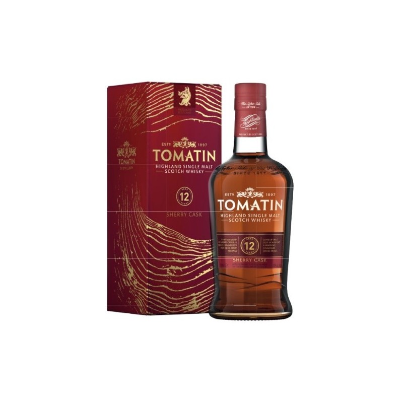 Tomatin 12 Años Sherry Cask 70 Cl Tomatin 12 Años Sherry Cask 70 Cl