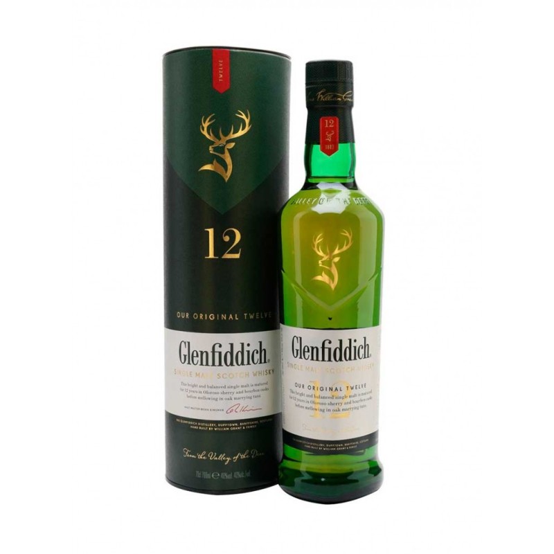 Glenfiddich 12 Años 70 Cl