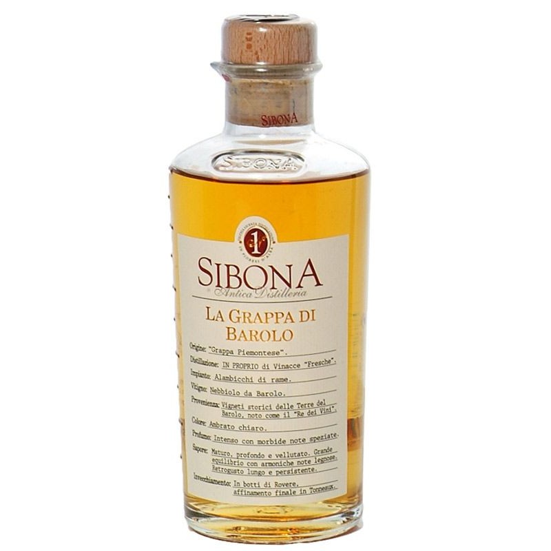 Grappa Sibona Di Barolo 50 Cl