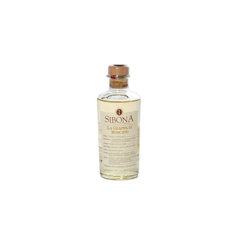 Grappa Sibona Di Moscato 0,50