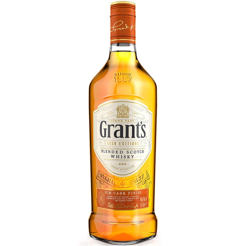Whisky Grants Cask Rum 70 Cl