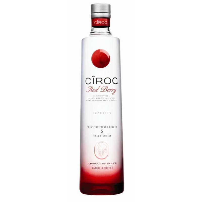 Vodka Ciroc Red Berry 70 Cl