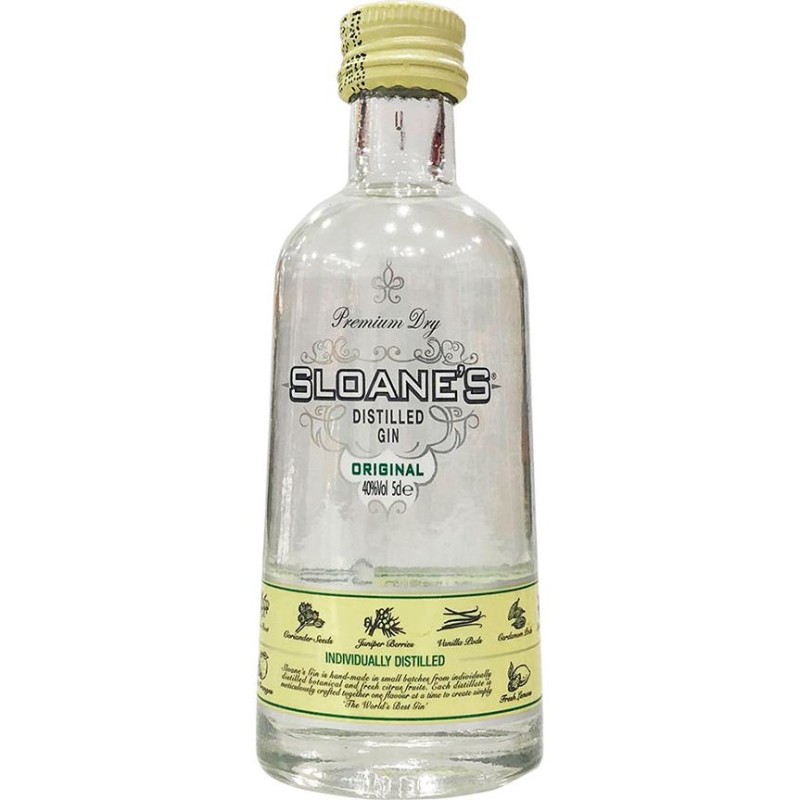 Miniatura Gin Sloanes 5 Cl