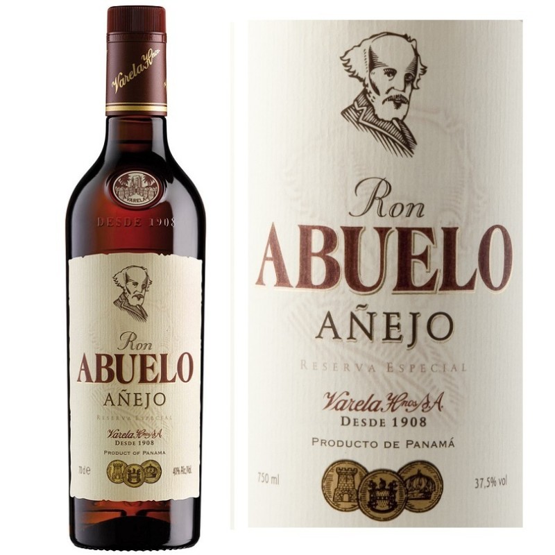 Ron Abuelo Añejo 70 Cl