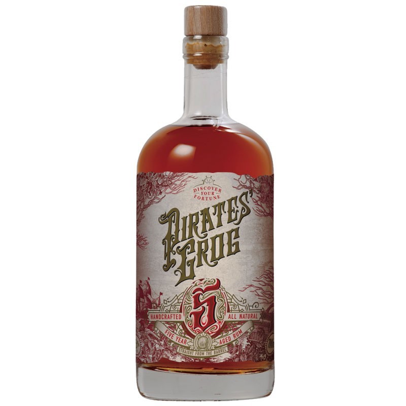 Ron Pirates Grog 5 Años 70 Cl