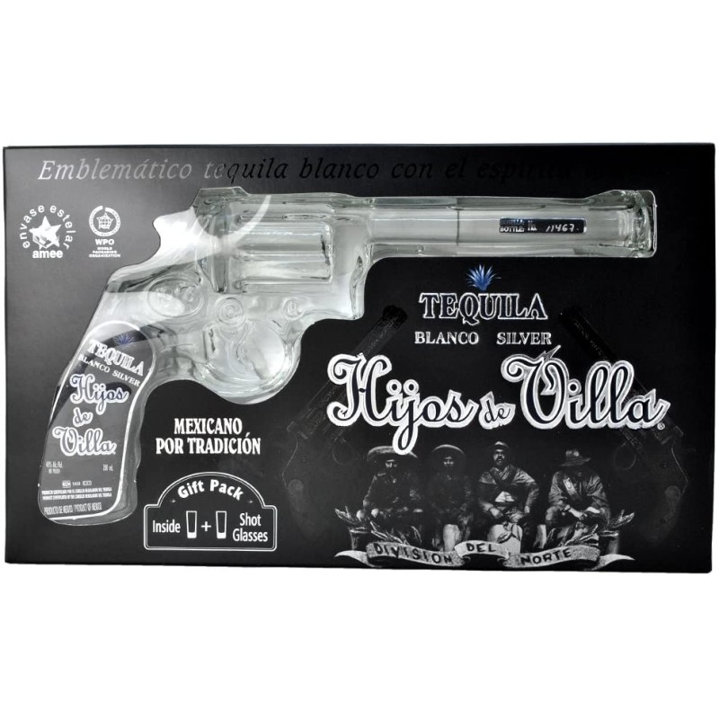 Tequila H.villa Bco Pistola 20 Cl Tequila H.villa Bco Pistola 20 Cl