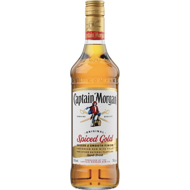 Capitan Morgan Spiced Gold 70 Cl Capitan Morgan Spiced Gold 70 Cl