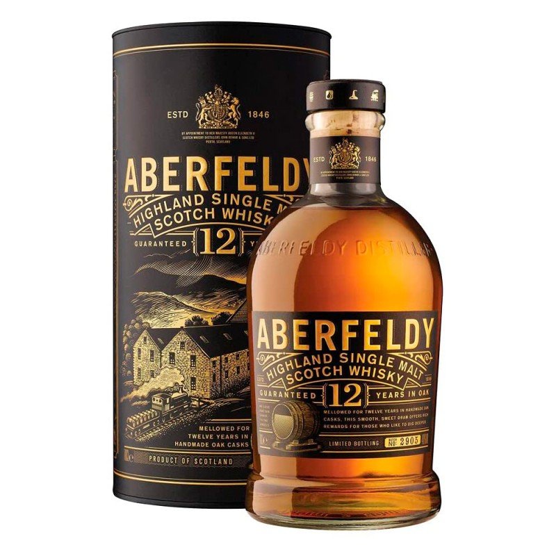 Whisky Aberfeldy 18 Años 70 Cl Whisky Aberfeldy 18 Años 70 Cl