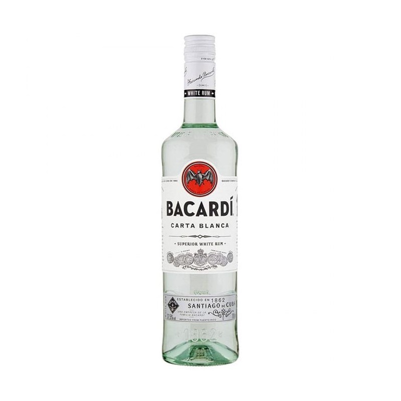 Ron Bacardi Carta Blanca 70 Cl