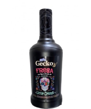 Licor Fresa Agave Gecko 70 Cl