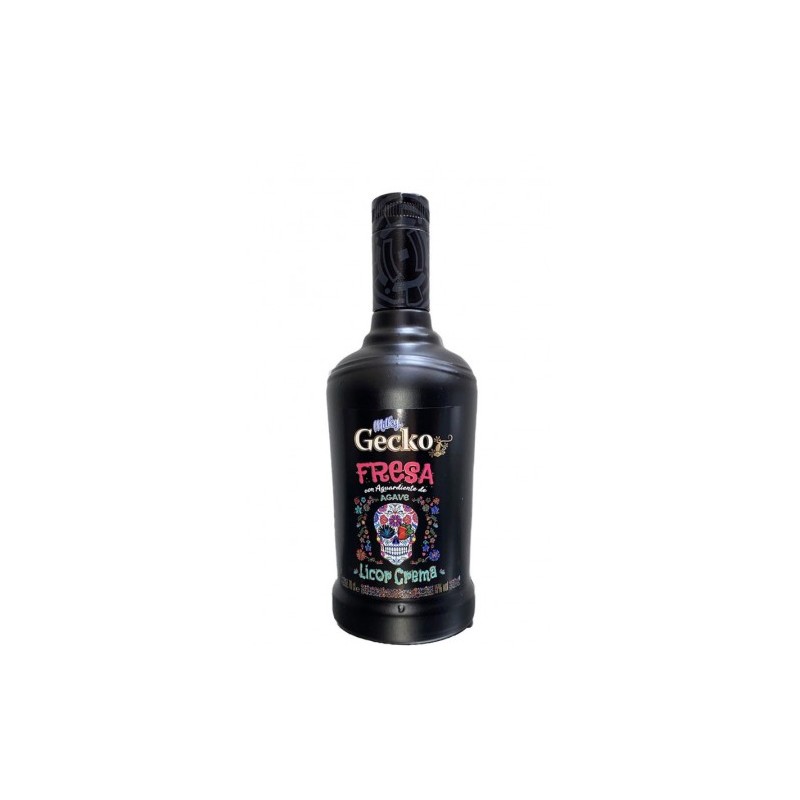 Licor Fresa Agave Gecko 70 Cl Licor Fresa Agave Gecko 70 Cl