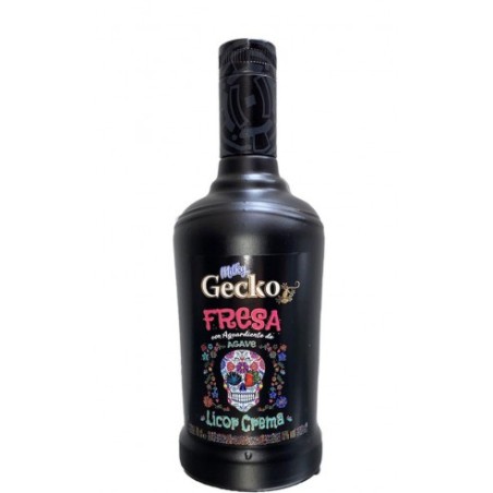 Licor Fresa Agave Gecko 70 Cl