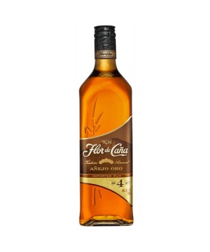 Ron Flor De Caña 4 Años Añejo 70 Cl