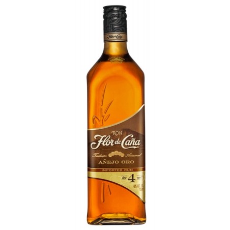 Ron Flor De Caña 4 Años Añejo 70 Cl