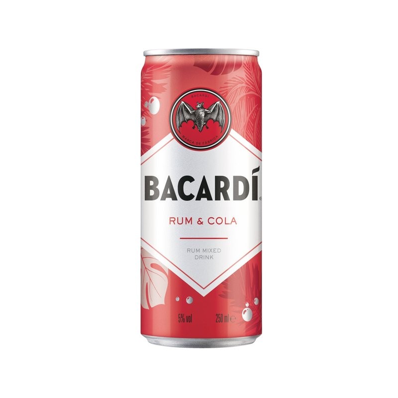 Bacardi & Cola L/25 Cl C-12 Bacardi & Cola L/25 Cl C-12