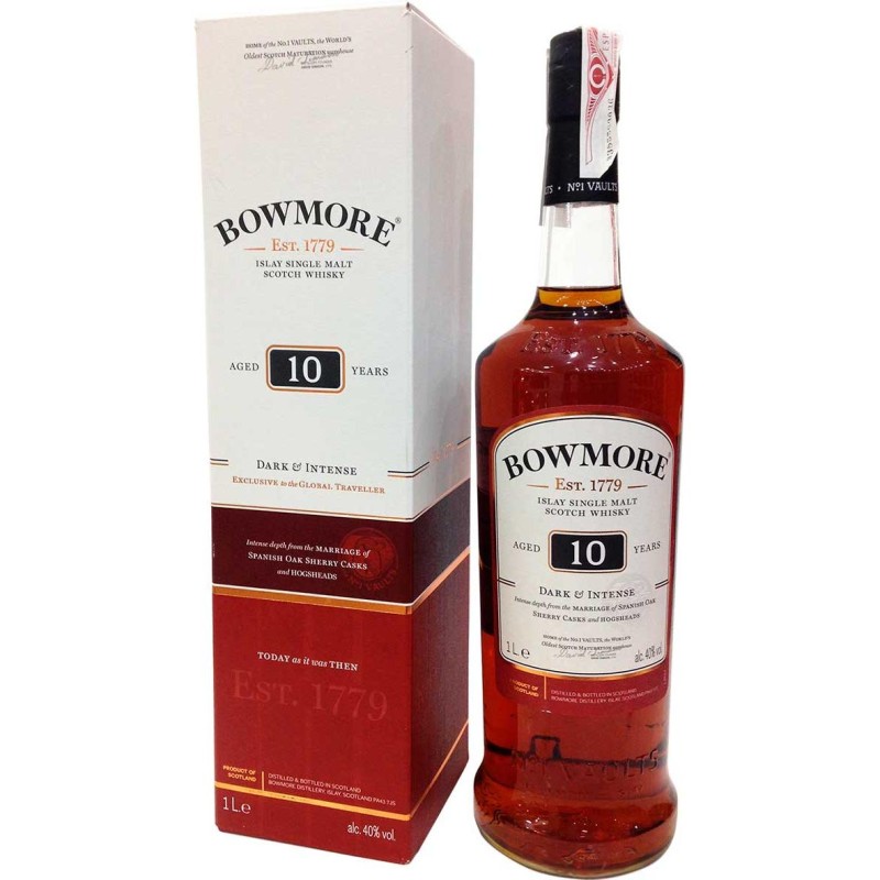 Bowmore 10 Años Dark Lt Bowmore 10 Años Dark Lt