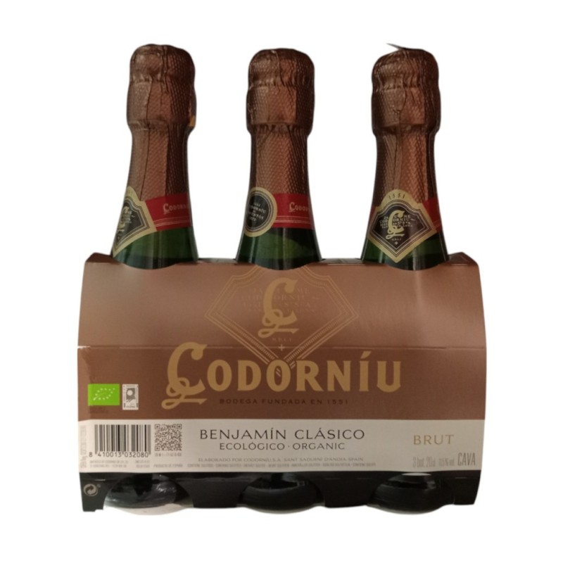 Codorniu Brut Mini Pack-3bt Codorniu Brut Mini Pack-3bt