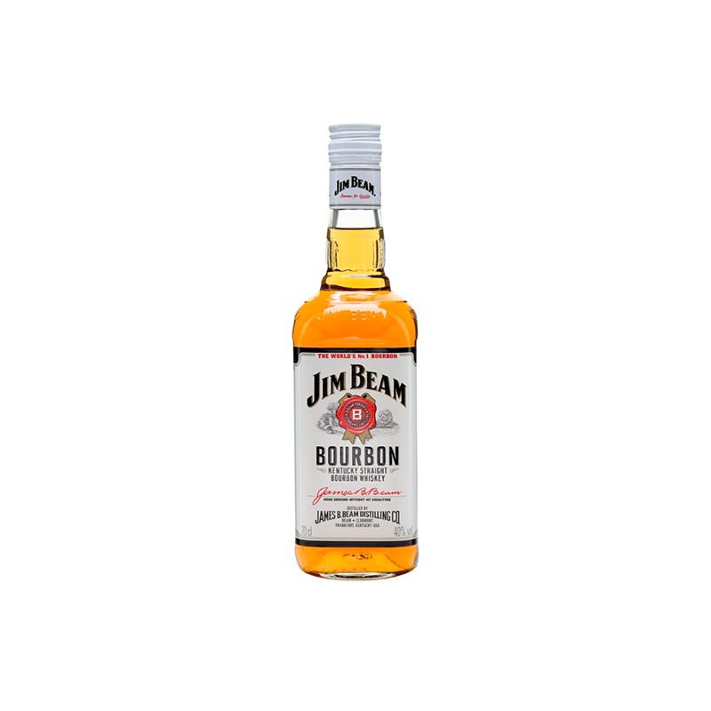 Petaca Jim Beam 20 Cl Cristal Petaca Jim Beam 20 Cl Cristal