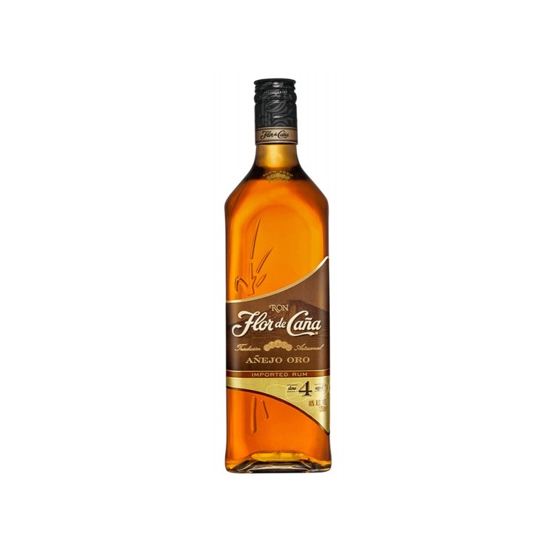 Ron Flor De Caña 4 Años Añejo 70 Cl Ron Flor De Caña 4 Años Añejo 70 Cl