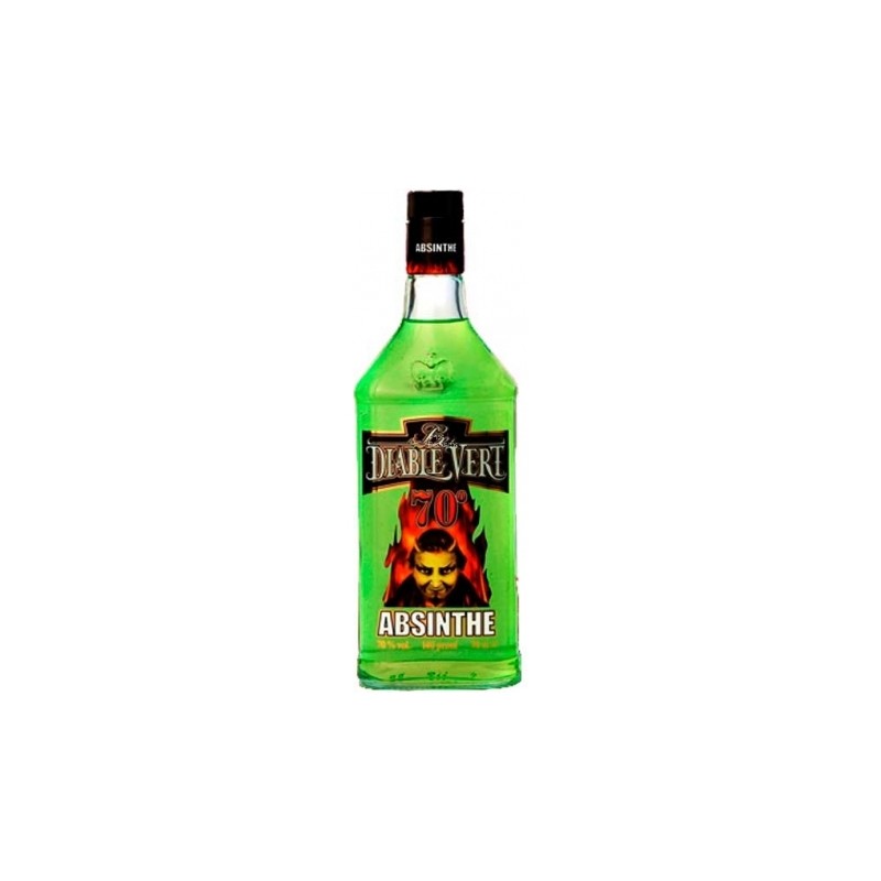 Absenta El Diablo Verde 70 Cl Absenta El Diablo Verde 70 Cl