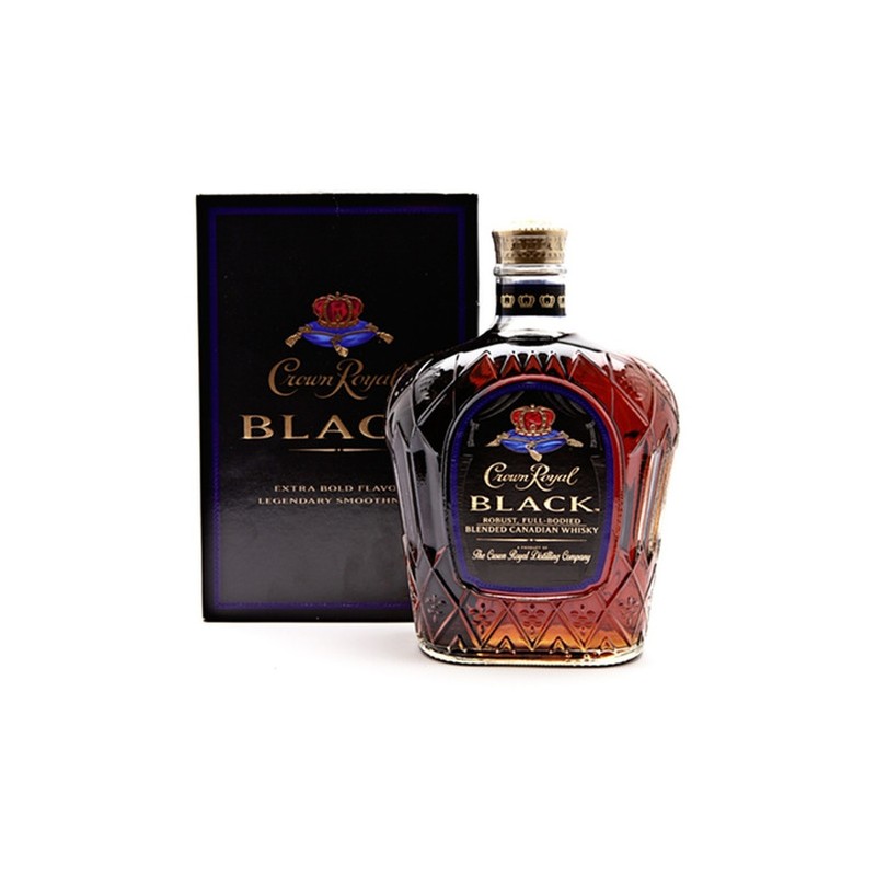 Crown Royal Black Lt Estuche