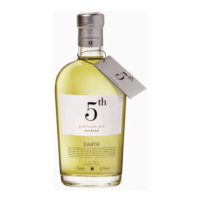 Ginebra 5th Earth Amarilla 70 Cl