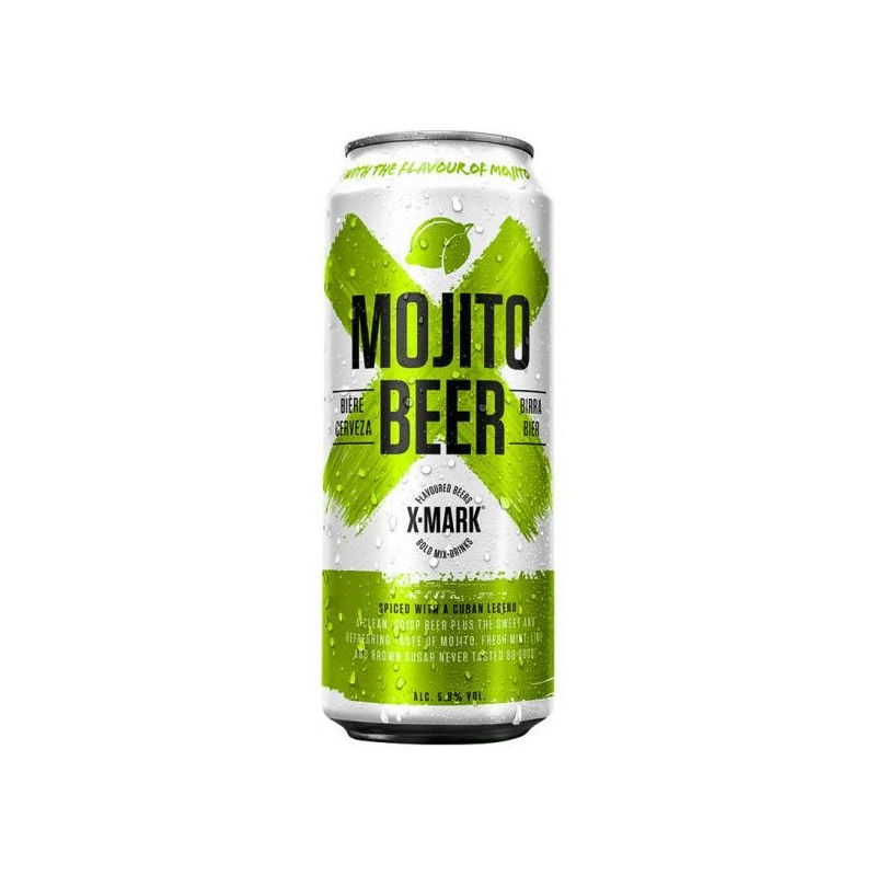 X Mark Mojito Beer Can L/50cl X Mark Mojito Beer Can L/50cl