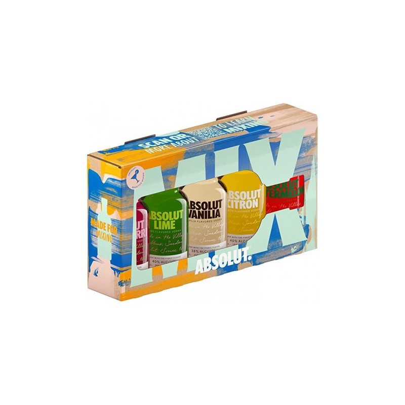 Miniatura Absolut Pack 5 Bot. Miniatura Absolut Pack 5 Bot.