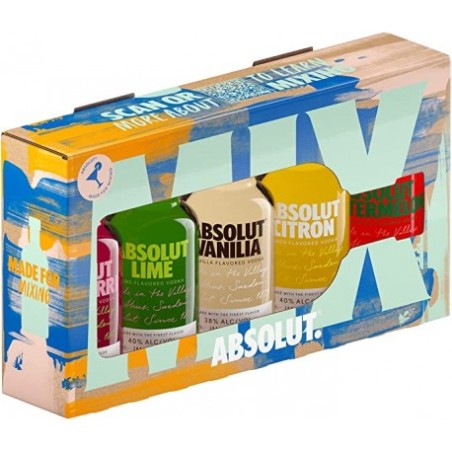 Miniatura Absolut Pack 5 Bot.