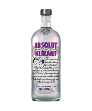 Absolut Kurrant 1lt