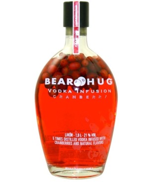 Bearhug Infusion Vodka Cranberry 1 L.