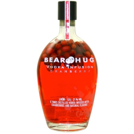 Bearhug Infusion Vodka Cranberry 1 L.