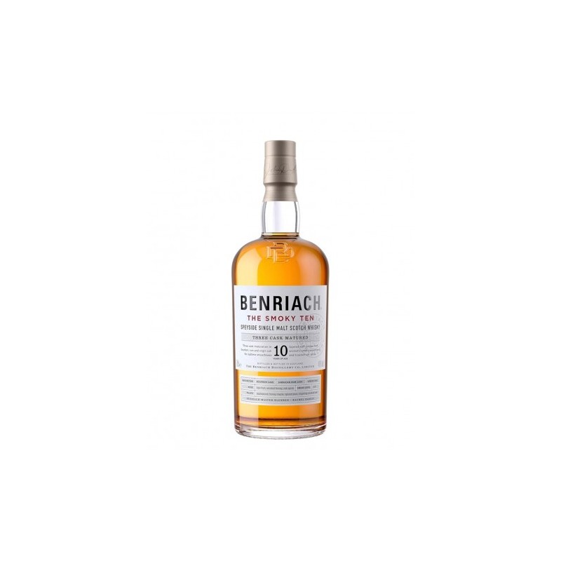 Benriach 10 Años Smokey 70 Cl Benriach 10 Años Smokey 70 Cl