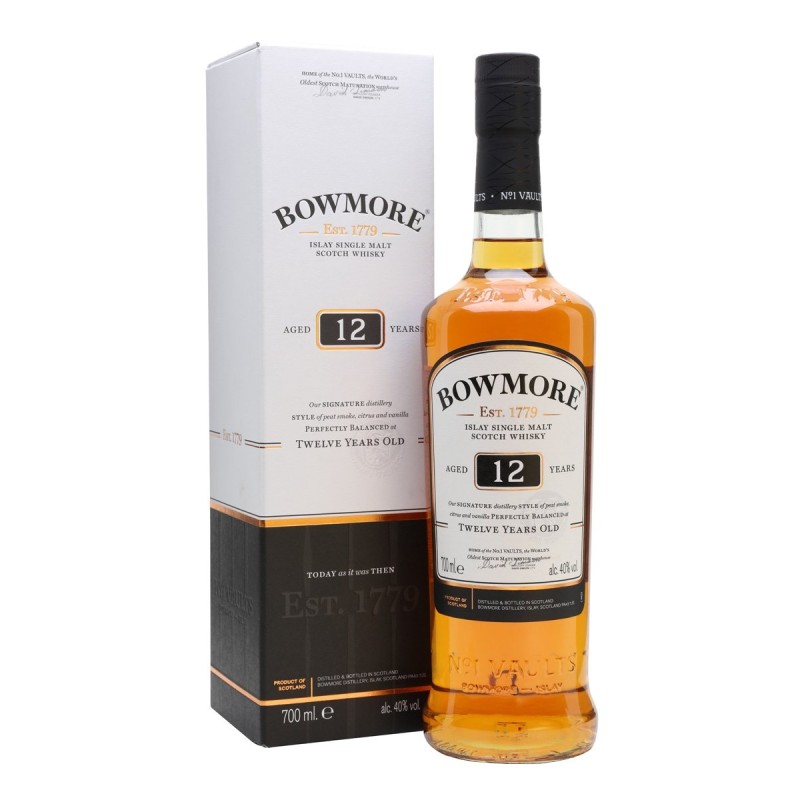 Bowmore 12 Años 70 Cl Bowmore 12 Años 70 Cl