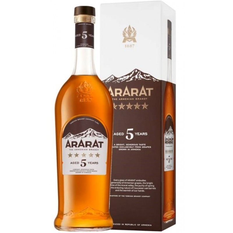 Brandy Ararat 5 Star 70 Cl Brandy Ararat 5 Star 70 Cl