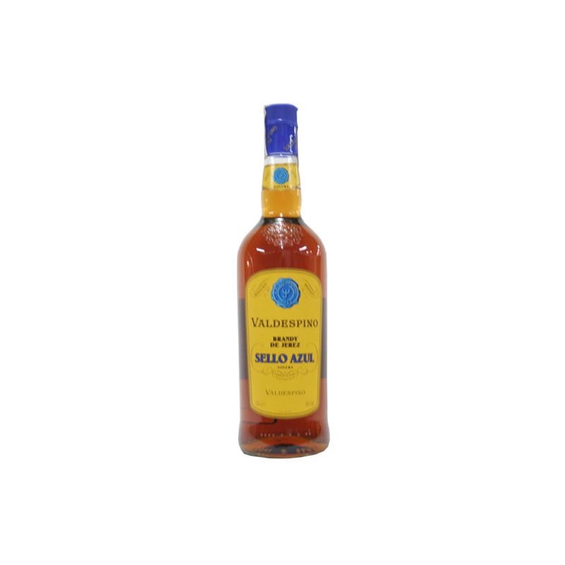 Brandy Sello Azul 1 L. Brandy Sello Azul 1 L.