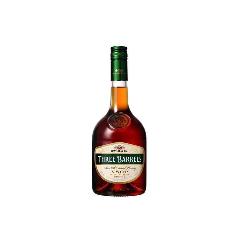 Brandy Three Barrels Lt Brandy Three Barrels Lt