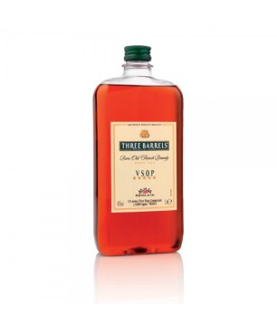 Brandy Three Barrels Lt Pet