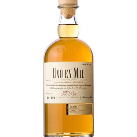 Brandy Uno En Mil 70 Cl