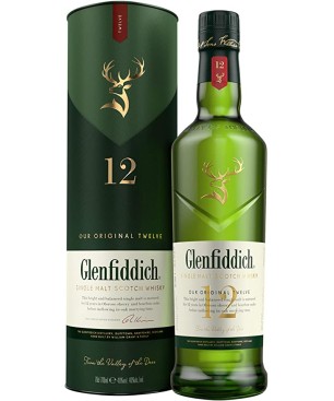 Glenfiddich 12 Años Lt