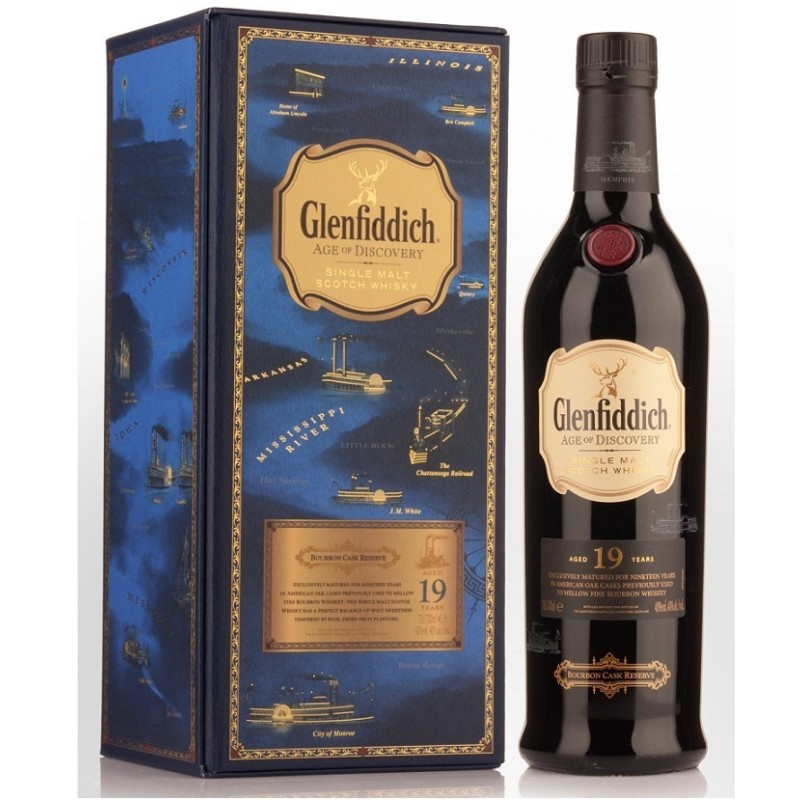 Glenfiddich Bourbon 19 Años 70 Cl Glenfiddich Bourbon 19 Años 70 Cl